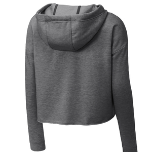 Sudadera Corta con Capucha para Mujer, Color Sólido, Tejida, Manga Larga, Estilo Pullover para Otoño - Product Image 6