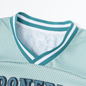 Maillot de football à séchage rapide, personnalisable avec logo d'équipe, léger, pour entraînement et matchs. - Product Image 3