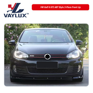 Kit carrosserie de haute qualité pour <span class=keywords><strong>Golf</strong></span> 6 <span class=keywords><strong>GTI</strong></span> style ABT, lèvre avant 3 pièces, accessoires auto, pare-chocs, produits en promotion - Product Image 2