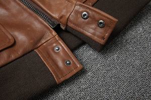 <b>Leather</b> <b>Jacket</b> For Men Premium Quality Soft Durable Classic Casual Fashion Outerwear - Product Image 4