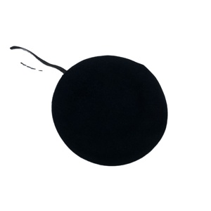 Professional High Quality Classic Black Beret Cap Premium Tactical Wool Uniform Hat - Product Image 6