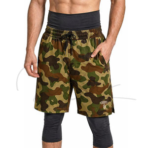 Customized Logo New Awrah Shorts Camo Activewear Sunnah Men's Halal Swimming Shorts <b>Islamic</b> Swimwear Men Awrah Shorts Camo - Product Image 4