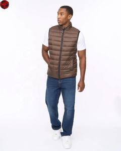 Chaleco Acolchado Personalizado de Alta Calidad con Logotipo Personalizado para Hombre, Chaleco Ligero sin Mangas, Abrigo Cálido de Invierno, Chalecos Acolchados para Hombre - Product Image 4