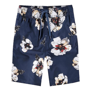 Shorts de bain pour hommes personnalisés à séchage rapide, motif dessin animé 3D ample, grande taille, imprimé floral, séchage rapide, collection 2026 - Product Image 2