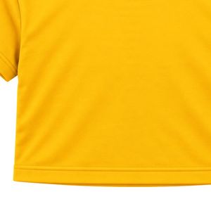 เสื้อยืดครอปสีเหลืองสำหรับผู้หญิง PDK ปักตัวอักษรกรีกสีแดง 1923 แขนสั้น คอกลม สไตล์ลำลอง แฟชั่นฤดูร้อน - Product Image 4