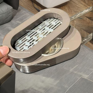 Quemador de incienso árabe cuadrado elegante, plato de madera Bakhoor Kefaf para material de madera aromático de Ramadán y Eid - Product Image 1