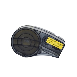 Étiquette de M21-1500-427-YL Tatrix noir sur jaune Matériau vinyle compatible Ruban d'étiquettes 4.27m pour <span class=keywords><strong>Brady</strong></span> pour imprimante <span class=keywords><strong>BMP21</strong></span> <span class=keywords><strong>PLUS</strong></span> LAB - Product Image 1
