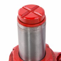 YQY Cric de bouteille hydraulique rouge à profil bas de 20 tonnes 2024 Offre Spéciale pour véhicule de tourisme et robuste avec 1 an de garantie