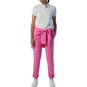 Chemise à manches courtes à col en jersey pour femme, toucher doux, tricotée, légère, coupe ajustée, chic décontractée, couleurs personnalisées, vente en gros - Product Image 3