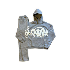 Survêtement homme très demandé 2026 – Ensemble sweat à capuche et pantalon imprimé en relief, respirant et empilable - Product Image 1