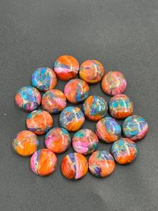 พลอยสีชมพูทรงรีเรียบเนียนคุณภาพสูงสำหรับทำเครื่องประดับ ขนาด 13x18 มม. ขายส่งจำนวนมาก - Product Image 2