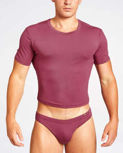 Camisetas Cortas Deportivas de Algodón 100% Tejido, Corte Regular, para Hombre, Venta al por Mayor, Personalizadas, Ecológicas, de Secado Rápido y Transpirables - Product Image 1