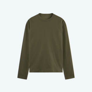 Camiseta de Algodón Pima para Hombre, Talla Grande, Estampada, Sensación de Lujo, Ropa Masculina - Product Image 5