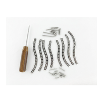 Plaques de fixation claviculaire de qualité supérieure L & R avec jeu de vis 113 pièces, instrument orthopédique pour la fixation des fractures osseuses, CE