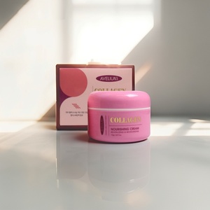 Crème hydratante pour le visage au collagène, nourrissante, raffermissante, soin quotidien de la peau, 110g, coffret cadeau - Product Image 3