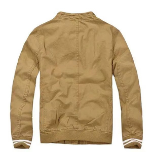เสื้อแจ็คเก็ตวาร์ซิตี้แบบพาราชูทสำหรับผู้ชาย ปรับแต่งได้ ปิดกระดุมแบบมีฝาปิด สำหรับฤดูหนาว คอตั้ง สีสันปรับแต่งได้ ระบายอากาศได้ดี - Product Image 2