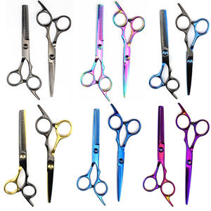 Ciseaux de coiffure professionnels Blink Surgident, multicolores, en acier inoxydable, lame droite tranchante, 6 pouces, ciseaux de barbier, pour le coiffage - Product Image 3