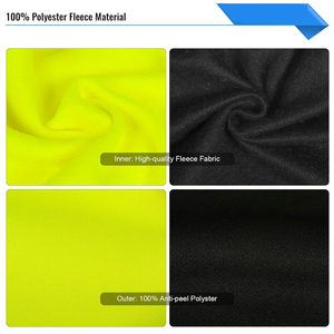 Sudadera de Seguridad con Capucha Reflectante de Alta Visibilidad con Tiras Reflectantes para Uso en Construcción de Carreteras - Product Image 3