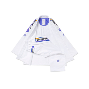 Uniforme de Jiu Jitsu Shoyorol Blanco de Primera Calidad para Adultos, Traje de Artes Marciales para Competición Profesional de BJJ - Product Image 2