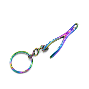 MARI INSTRUMENTS OEM ODM Proveedores de Llaveros Promocionales Dentales de Acero Inoxidable Color Titanio para Clínicas Dentales - Product Image 3