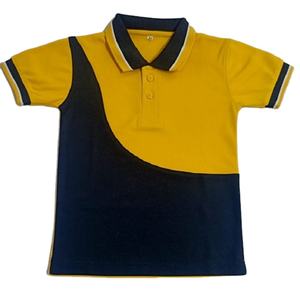 Camisas Polo de Uniforme Escolar para Niños, Diseño Personalizado, 100% Algodón, Unisex, Cuello Elegante, Manga Corta, Venta al Por Mayor - Product Image 1