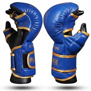 Gants de MMA tendance : Nouveaux gants de sparring MMA pour l'entraînement UFC, la boxe, le grappling, le sac de frappe et les arts martiaux en cuir - Product Image 3