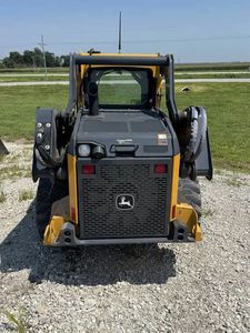 Cargadora retroexcavadora de ruedas John Deere 332G usada, cabina sellada, carga nominal de 45 toneladas, cargador frontal/mini cargador, modelo 2022, motor de 5 toneladas, rápida. - Product Image 3