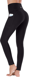 Leggings de compression taille haute pour femme, longueur intégrale, imprimé lion noir, extensibles, respirants, pour le sport et le yoga - Product Image 3