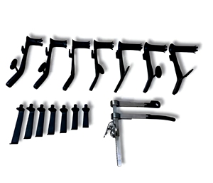 Ensemble d'opératoires de discectomie micro-lombaire Caspar, instruments chirurgicaux de neurochirurgie spinale en acier inoxydable allemand, réutilisables et autoclavables - Product Image 3