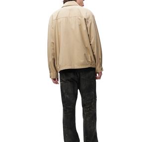 Veste en jean de luxe Street Wear Toile épaisse Logo personnalisé Coton sergé Fermeture éclair Veste de travail pour hommes Vêtements de travail Uniforme de travail - Product Image 6