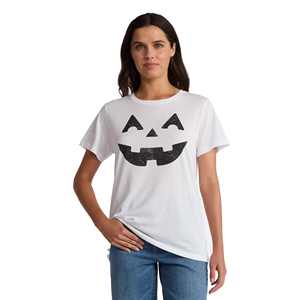 T-shirts imprimés pour femmes, col rond, manches courtes, coupe ajustée, t-shirt imprimé décontracté - Product Image 4