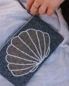 กระเป๋าถือทำมือสไตล์โบฮีเมียนประดับลูกปัดแก้ว MS Handicraft พร้อมปักโลโก้ตามสั่ง กระเป๋าใส่เหรียญประดับลูกปัด สีตามสั่ง - Product Image 2