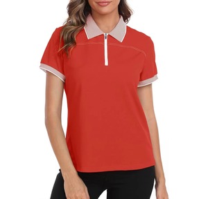 Private Label Women's Polo Shirt Manufacturer Wholesale Custom Embroidery Custom Logo Cotton Polo Shirts for Fashion Brands - Product Image 2