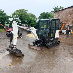 Mini-excavatrice Bobcat E19 économique avec performances hydrauliques fiables, forte capacité de creusement, design compact - Product Image 3