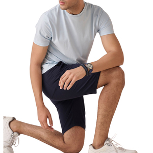 T-shirt décontracté uni en coton respirant pour homme, 230 GSM, coupe épaules tombantes, personnalisable, imprimé haute qualité, grammage lourd - Product Image 1