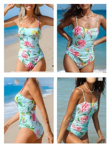 Trajes de baño y ropa de playa para mujer, traje de baño sin mangas y espalda descubierta, traje de baño de alta calidad personalizado - Product Image 4