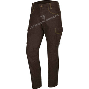 Men’s Winter 100% <b>Wool</b> Hunting <b>Pant</b> Windproof Outdoor Tactical <b>Pants</b> With Multi Pockets - Product Image 1