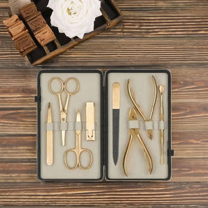 Juego de Manicura y Pedicura Profesional Clásico al por Mayor, Kit de Cuidado de Uñas 4 en 1, Cortaúñas, Herramientas para Cutículas, Bolsa - Product Image 3