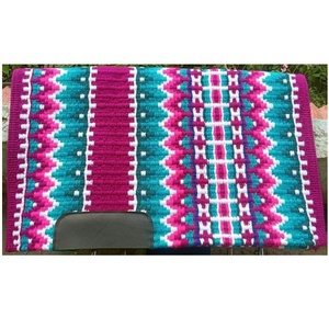 ผ้าห่มอานม้าโชว์แบบตะวันตกผ้าห่มอานม้าขนสัตว์แบบนิวซีแลนด์ดีไซน์แบบนิวซีแลนด์ - Product Image 6