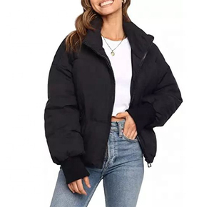 Wholesale Price Style Winter Waterproof Cotton <b>Filled</b> Hooded Puffer <b>Jacket</b> Unisex Best Selling 2026 Casual Fashion Warm Front - Product Image 5