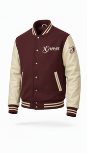 Ropa al por mayor de estilo americano sostenible con forro acolchado y parches bordados, estética de béisbol - Product Image 2