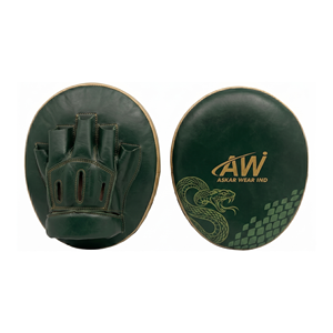 Customized Boxing Target <b>Focus</b> <b>Pad</b> Green Cowhide Leather Durable All Seasons Training Gear - Product Image 4