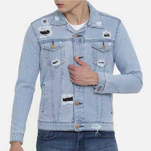 Relaxed Fit <b>Jeans</b> Winter Jacket For Men <b>Soft</b> Inner Warmth Modern Streetwear Style Perfect For Cold Season Wear - Product Image 3