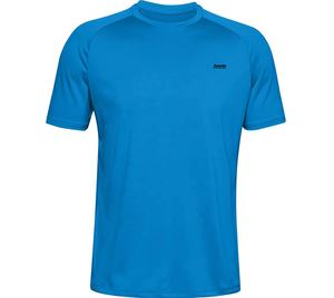 Vente en gros de haute qualité T-shirt d'entraînement pour hommes à manches courtes col rond Slim Fit plissé Raglan Gym T-Shirts in Top Design - Product Image 4