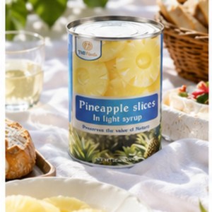 Piña en Rodajas Enlatada en Almíbar Ligero de Primera Calidad, Deliciosa, en Oferta, Empacada en Latas de Varios Tamaños - Product Image 3