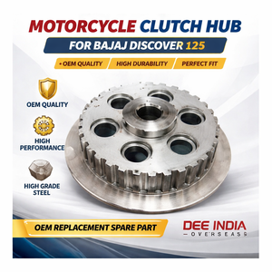 ดุมคลัตช์มอเตอร์ไซค์สำหรับ Bajaj Discover 125 |   ชุดประกอบดุมคลัตช์เครื่องยนต์ อะไหล่ทดแทน OEM - Product Image 2