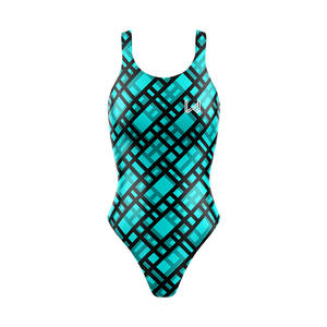 Maillot de bain de compétition professionnel pour femmes, imprimé léopard floral, en spandex/polyester, séchage rapide, respirant, pour la plage et la piscine - Product Image 2