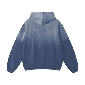Sudadera con Capucha Personalizada, Lisa, Lavada, de Algodón y Felpa, Estilo Oversize para Marcas de Streetwear - Product Image 6