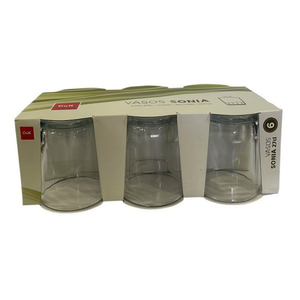 VASOS SONIA 27CL <b>Glass</b> Water <b>Bottle</b> Premium Drinkware - Product Image 2