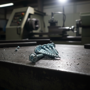 Tornillo para Madera PDC de Cabeza Plana, Métrico/Pulgadas, Autorroscante, Phillips/Pozi Drive, Acero al Carbono/Acero Inoxidable, Rosca Gruesa, Zincado - Product Image 1